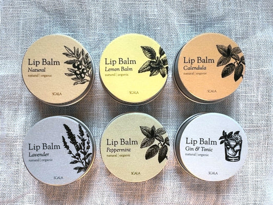 Organic Lip Balm Set