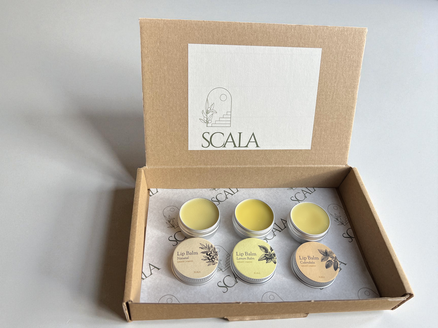 Confezione regalo classica - 3 balsami per labbra