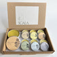 Skincare box Deluxe - 6 balsami per le labbra + crema per la pelle