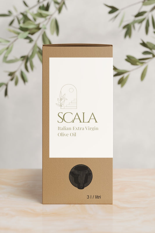Olio d'oliva - bag-in-box da 3 litri (nuovo raccolto '24)