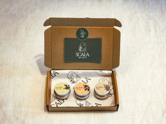 Gift box classic - 3 lip balms