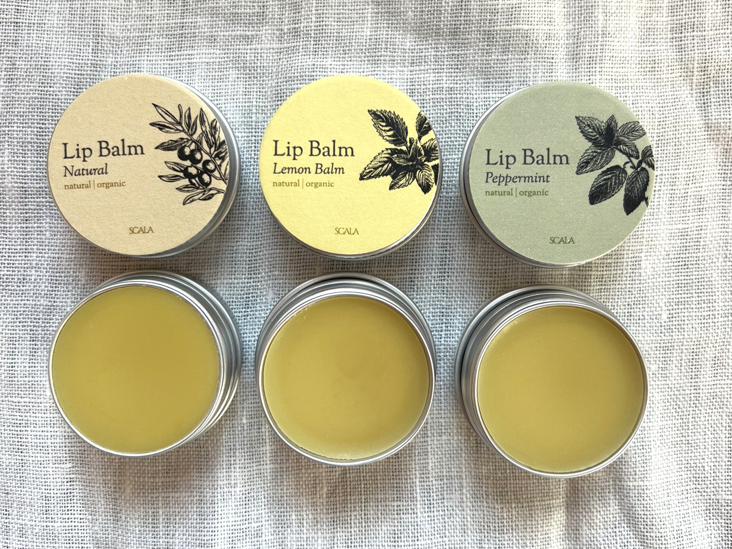 Gift box classic - 3 lip balms