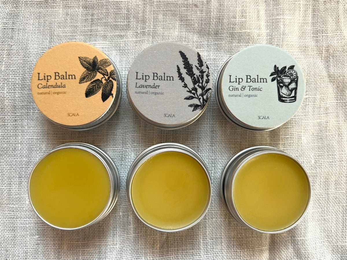 Gift box classic - 3 lip balms